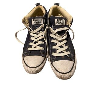 Converse All Star Navy and White High Tops Men's size 10